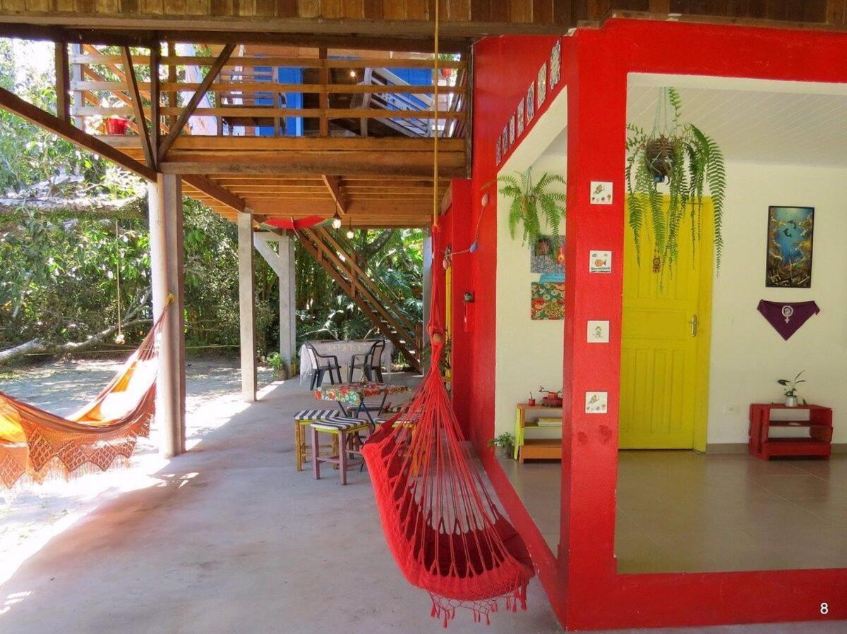 Casa Estilosa E Rustica Com Vista Para O Por Do Sol Da Ilha Do Mel! Esterno foto