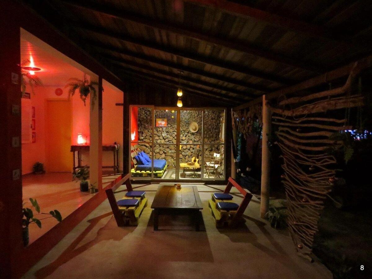 Casa Estilosa E Rustica Com Vista Para O Por Do Sol Da Ilha Do Mel! Esterno foto