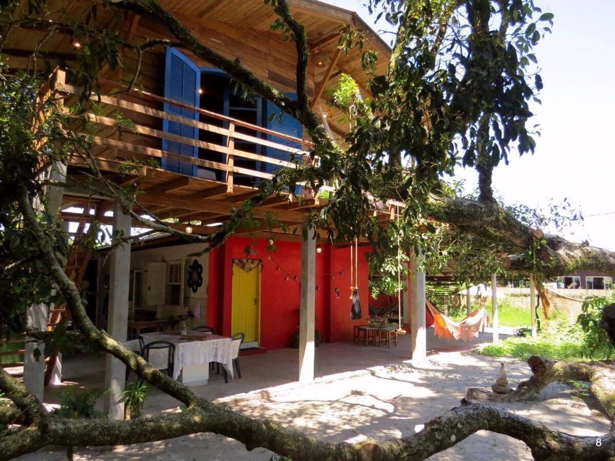 Casa Estilosa E Rustica Com Vista Para O Por Do Sol Da Ilha Do Mel! Esterno foto