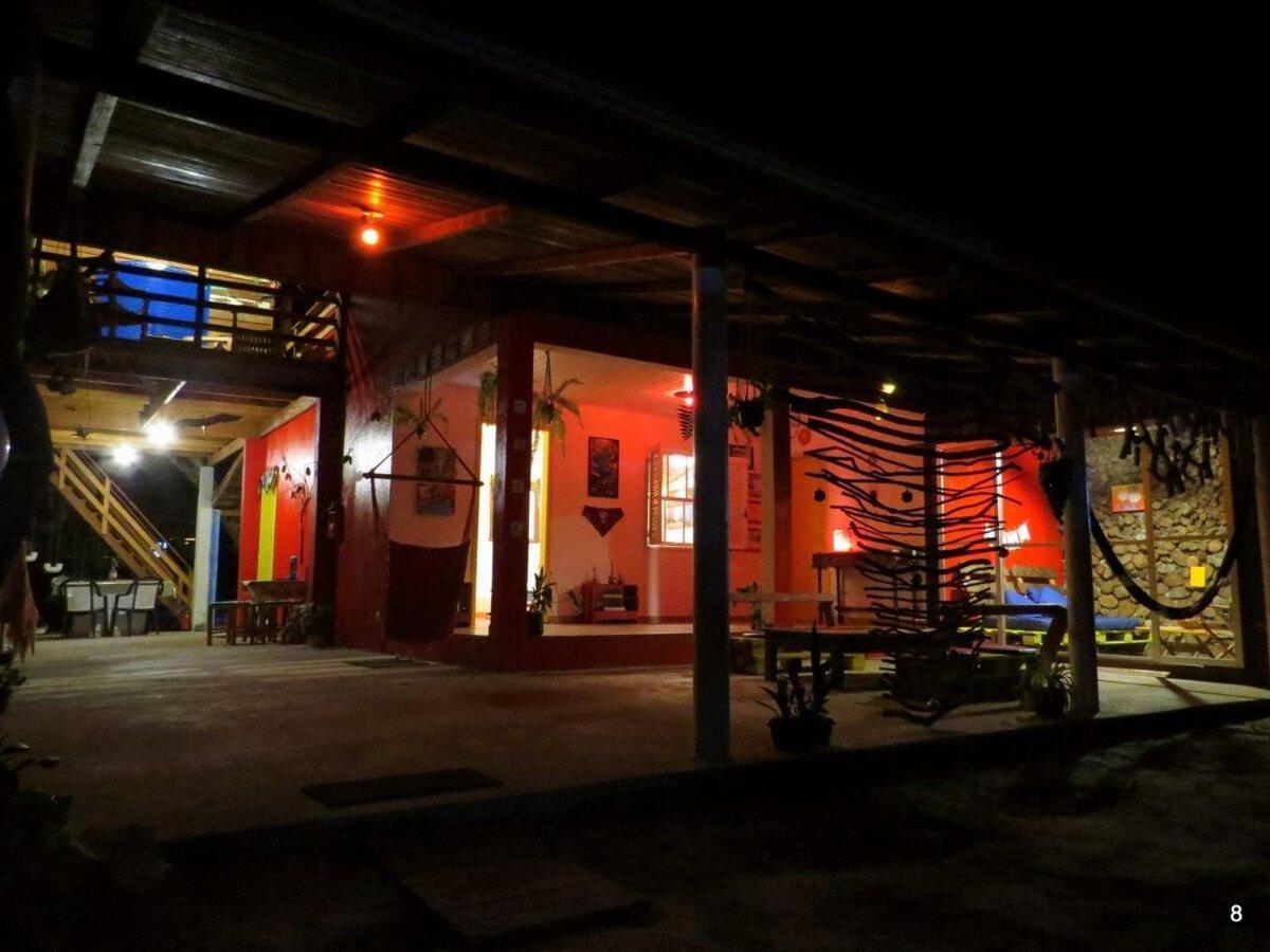 Casa Estilosa E Rustica Com Vista Para O Por Do Sol Da Ilha Do Mel! Esterno foto