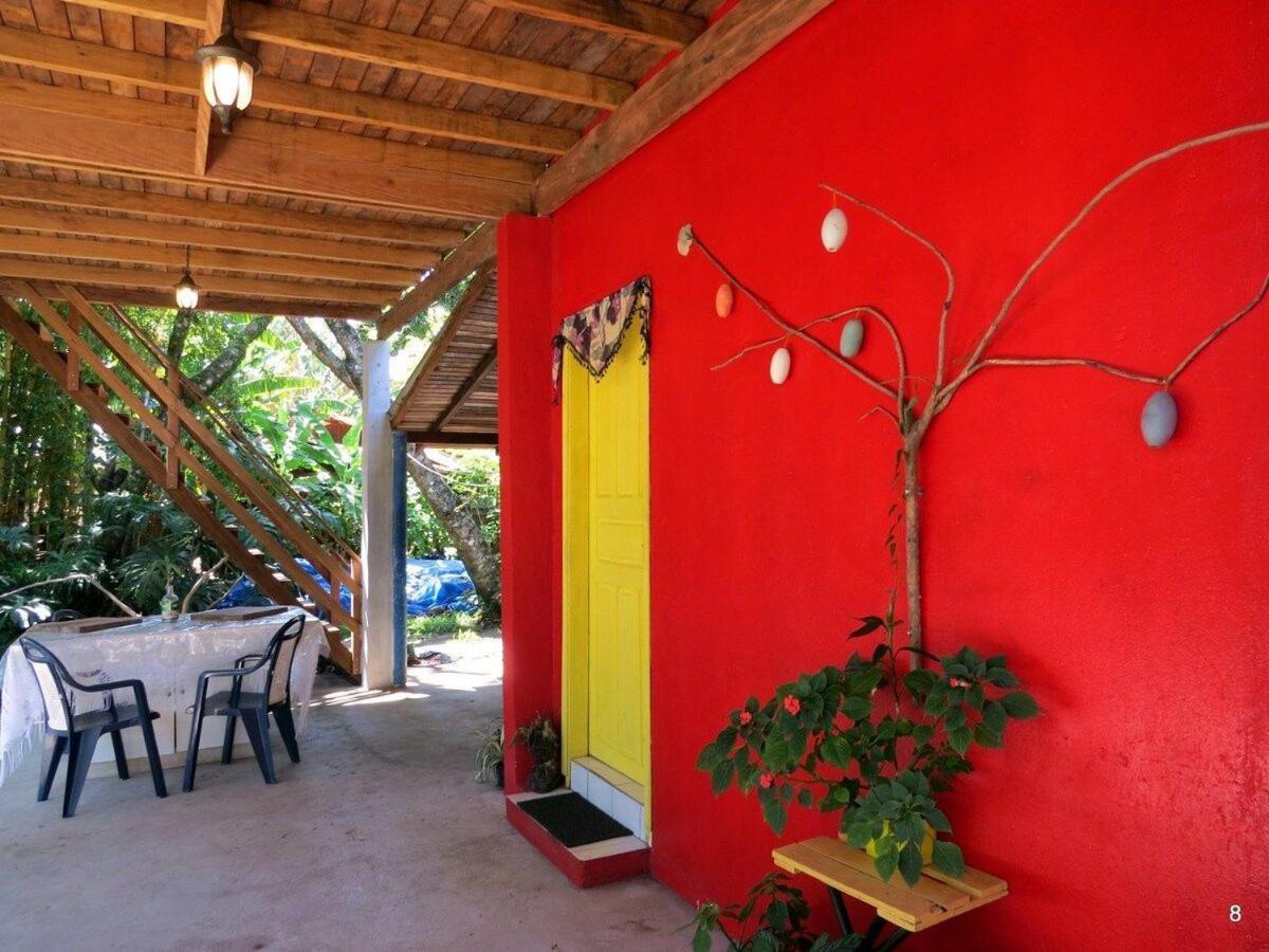 Casa Estilosa E Rustica Com Vista Para O Por Do Sol Da Ilha Do Mel! Esterno foto