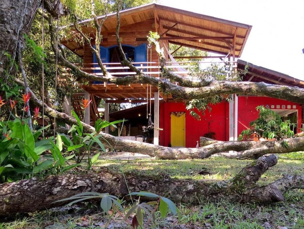 Casa Estilosa E Rustica Com Vista Para O Por Do Sol Da Ilha Do Mel! Esterno foto