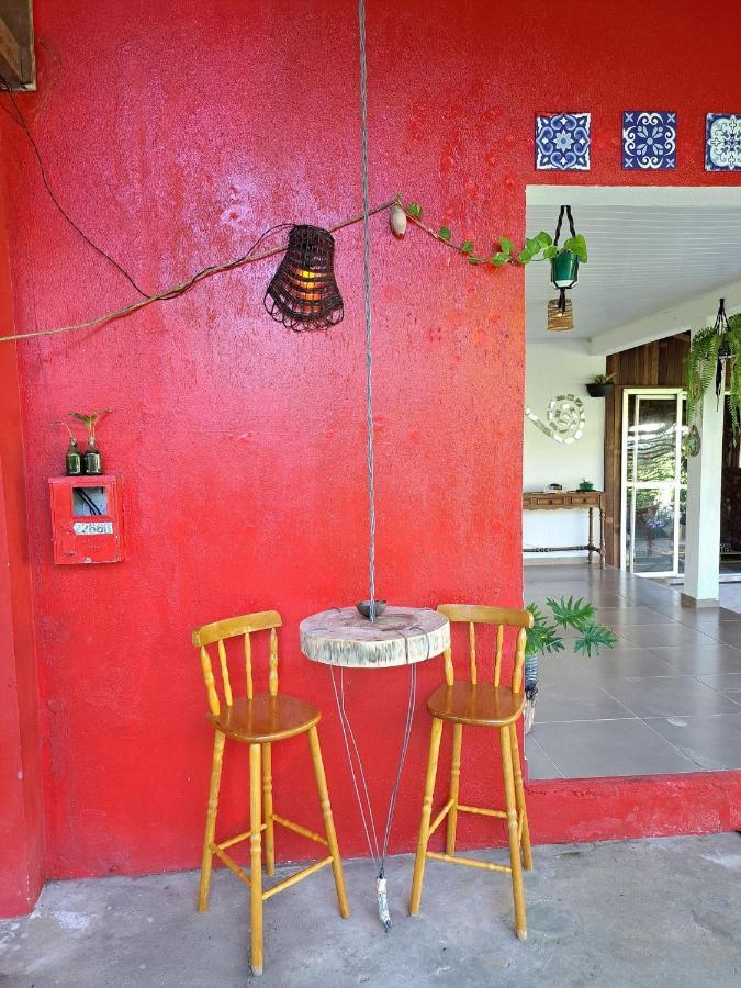 Casa Estilosa E Rustica Com Vista Para O Por Do Sol Da Ilha Do Mel! Esterno foto