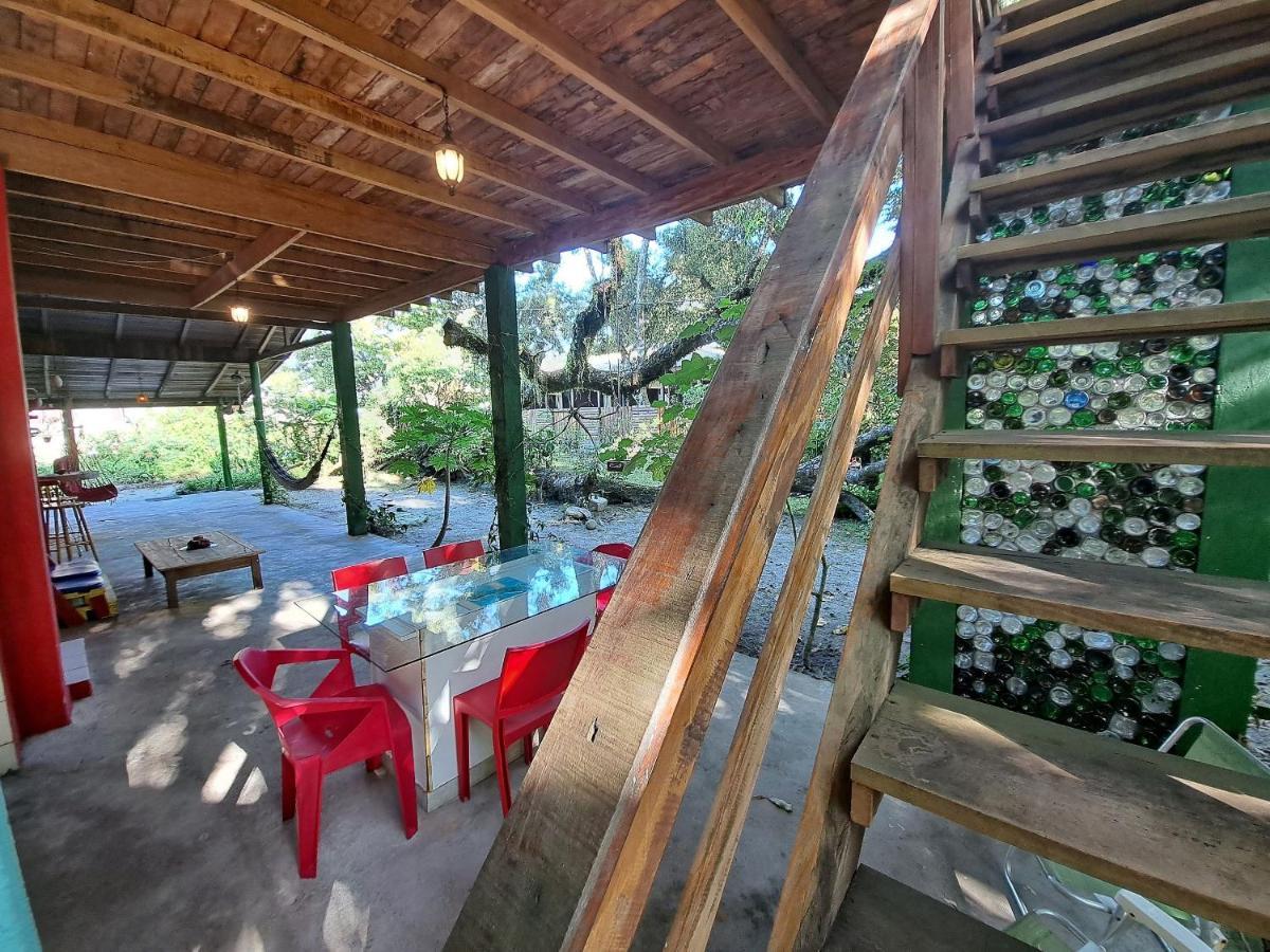 Casa Estilosa E Rustica Com Vista Para O Por Do Sol Da Ilha Do Mel! Esterno foto