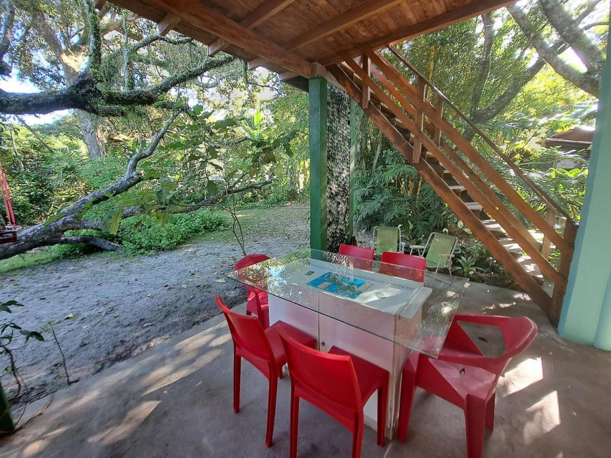 Casa Estilosa E Rustica Com Vista Para O Por Do Sol Da Ilha Do Mel! Esterno foto